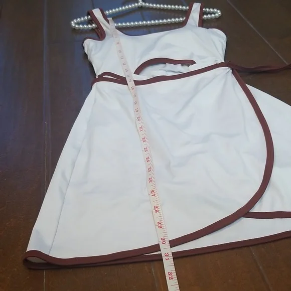 Beach Riot Astrid Anthropologie Sleeveless Skort Wrap Cut Out Dress - Picture 8 of 12